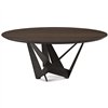 Mesa Skorpio Wood Round Cattelan Italia