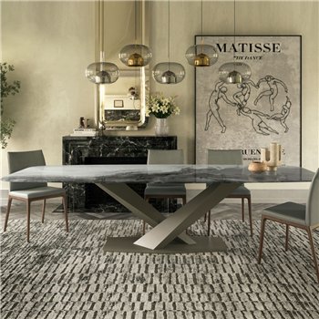 Mesa Stratos CrystalArt Cattelan Italia