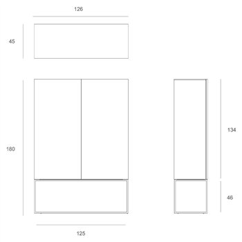 Aparador alto Tabwa Ethnicraft