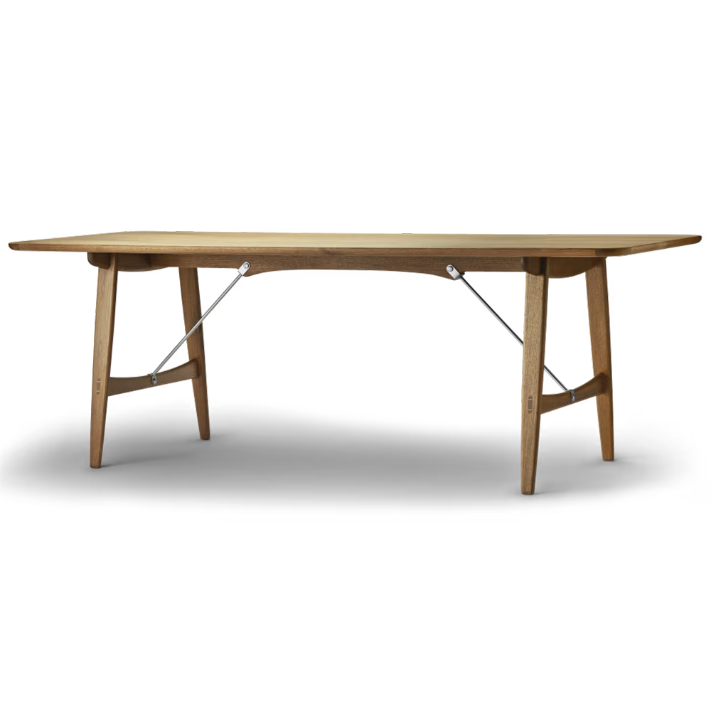 Mesa Hunting BM1160 Carl Hansen and Son - Roble aceite/ acero inox