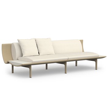 Sofá 3P con 2 mesas Dunne Gandia Blasco