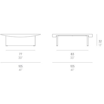 Mesa baja Dunne Gandia Blasco