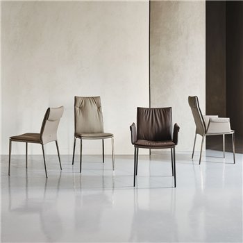 Silla Isabel ML con brazos Cattelan Italia