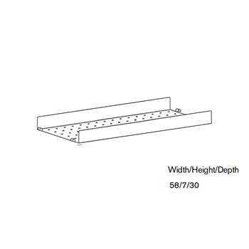 Estante Metal High Galvanizado String Furniture
