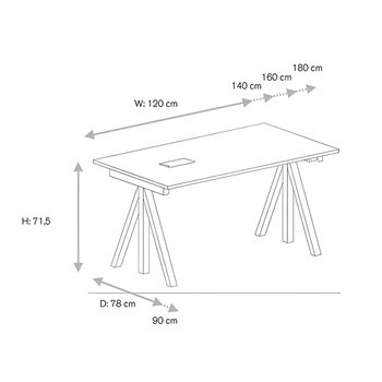 Escritorio String Furniture