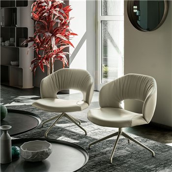 Sillón Miranda Longue giratorio Cattelan Italia