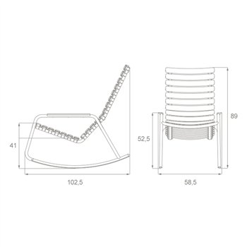 Mecedora Reclips Houe