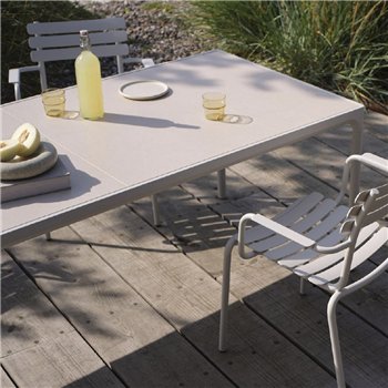 Mesa Four rectangular cerámica Houe