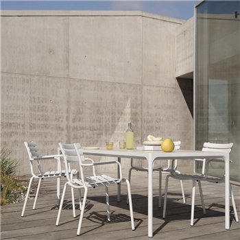 Mesa Four rectangular cerámica Houe