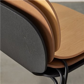 Silla madera Halo Metal 4 patas Blasco&Vila