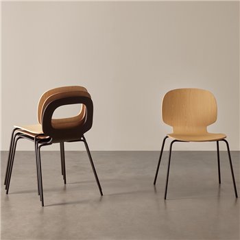 Silla madera Halo Metal 4 patas Blasco&Vila