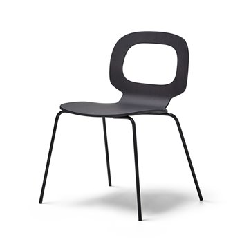 Silla madera Halo Metal 4 patas Blasco&Vila