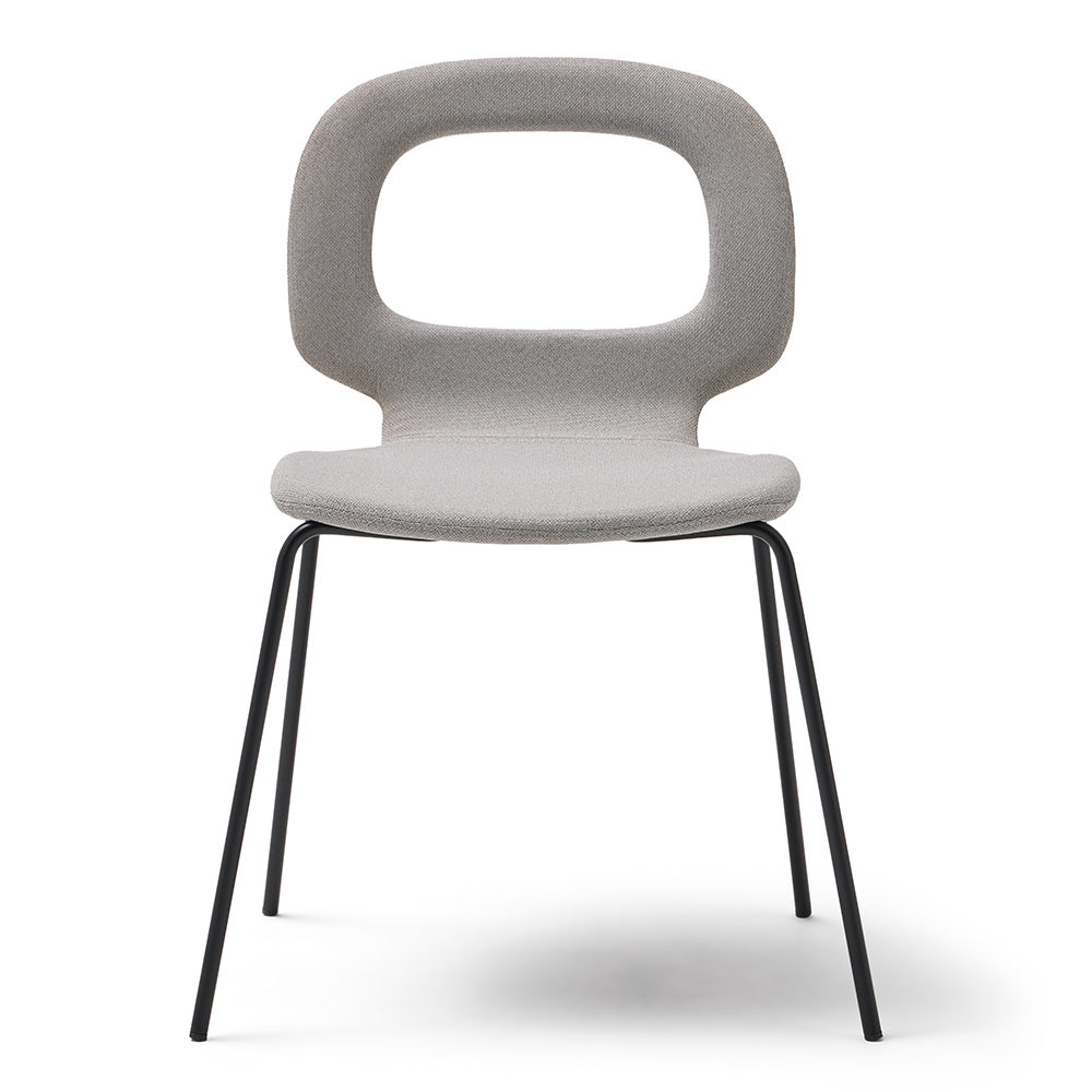 Silla tapizada Halo Metal 4 patas Blasco&Vila