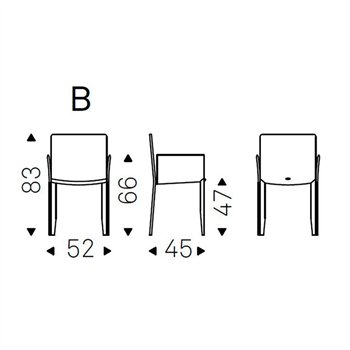 Silla Piuma Edition Brazos Cattelan Italia