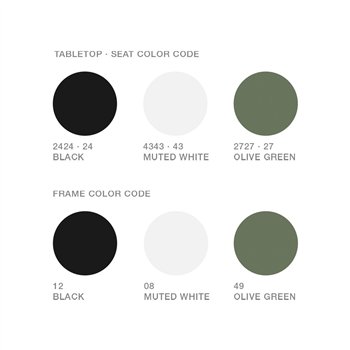 Mesa Avanti aluminio Houe