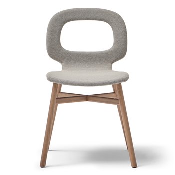 Silla tapizada Halo Wood 4 patas Blasco&Vila