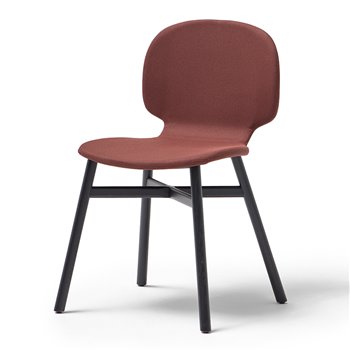 Silla tapizada Halo Wood 4 patas Blasco&Vila