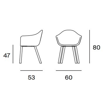 Silla Nomad Madera Blasco&Vila