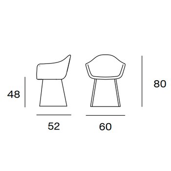 Silla Nomad Totem Tapizado Blasco&Vila