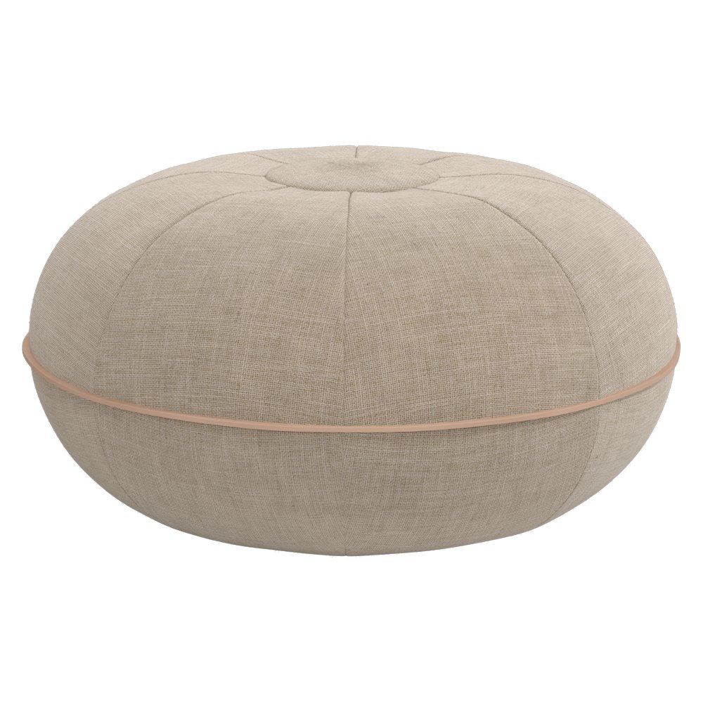 Pouf Fritz Hansen - natural linen