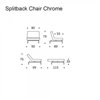 Sillón cama Splitback Chrome Innovation Living