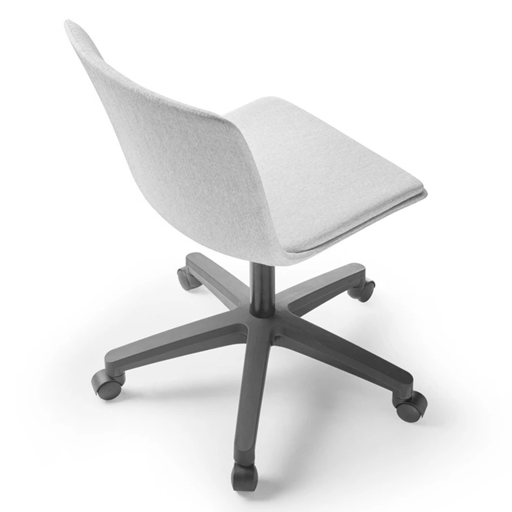 Silla Glove giratoria con base gas tapizada Forma5