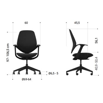 Silla operativa Flow Forma5