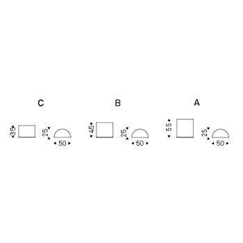 Mesa auxiliar Domingo Cattelan Italia