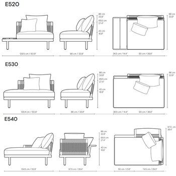 Sofá modular Embrace Outdoor Carl Hansen and Son