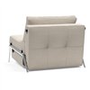 Sillón cama Cubed 02 Aluminio Innovation Living