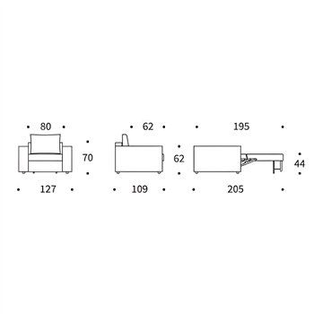 Sillón cama Neah Standard Innovation Living