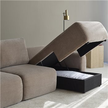 Sofá cama Norum chaise longue curve Innovation Living