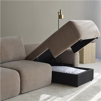 Sofá cama Norum chaise longue curve Innovation Living