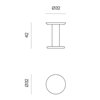 Mesa auxiliar Eclipso Side Table BD Barcelona