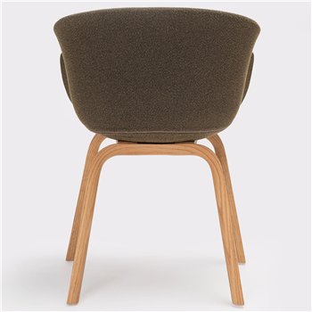 Silla Bai madera tapizada Ondarreta