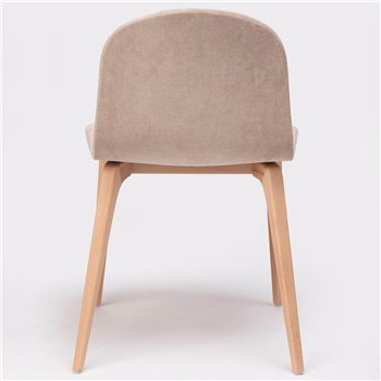 Silla Bob XL madera tapizada Ondarreta
