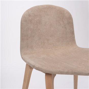 Silla Bob XL madera tapizada Ondarreta