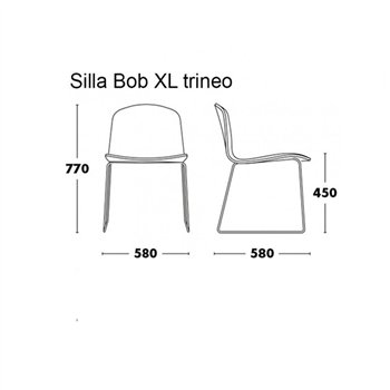 Silla Bob XL trineo Ondarreta