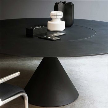 Mesa Clay Concrete Lazy Susan Desalto
