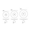Mesa Clay Concrete Lazy Susan Desalto