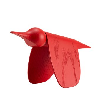 Escultura Bird Gazzda - rojo