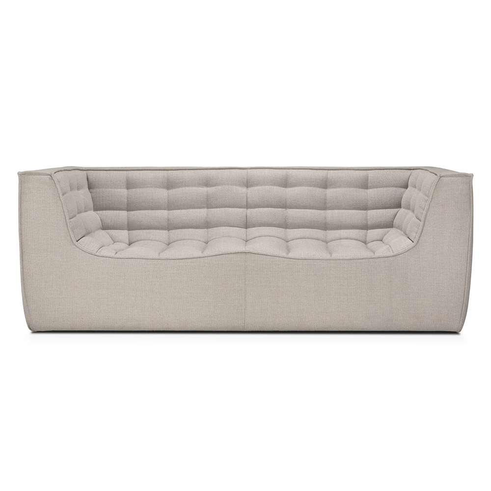 Sofá N701 Ethnicraft - beige 2 plazas