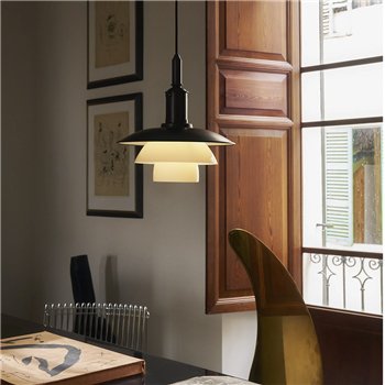 Lámpara PH 3/3 Aged Brass Suspendida Louis Poulsen