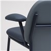 Sillón Lana acero con brazos Ondarreta