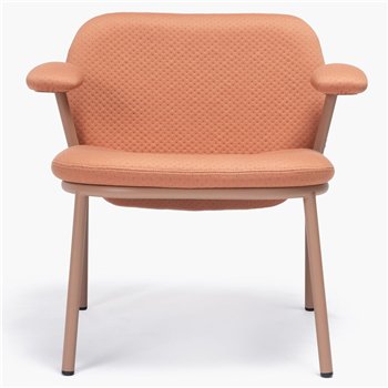 Sillón Lana acero con brazos Ondarreta
