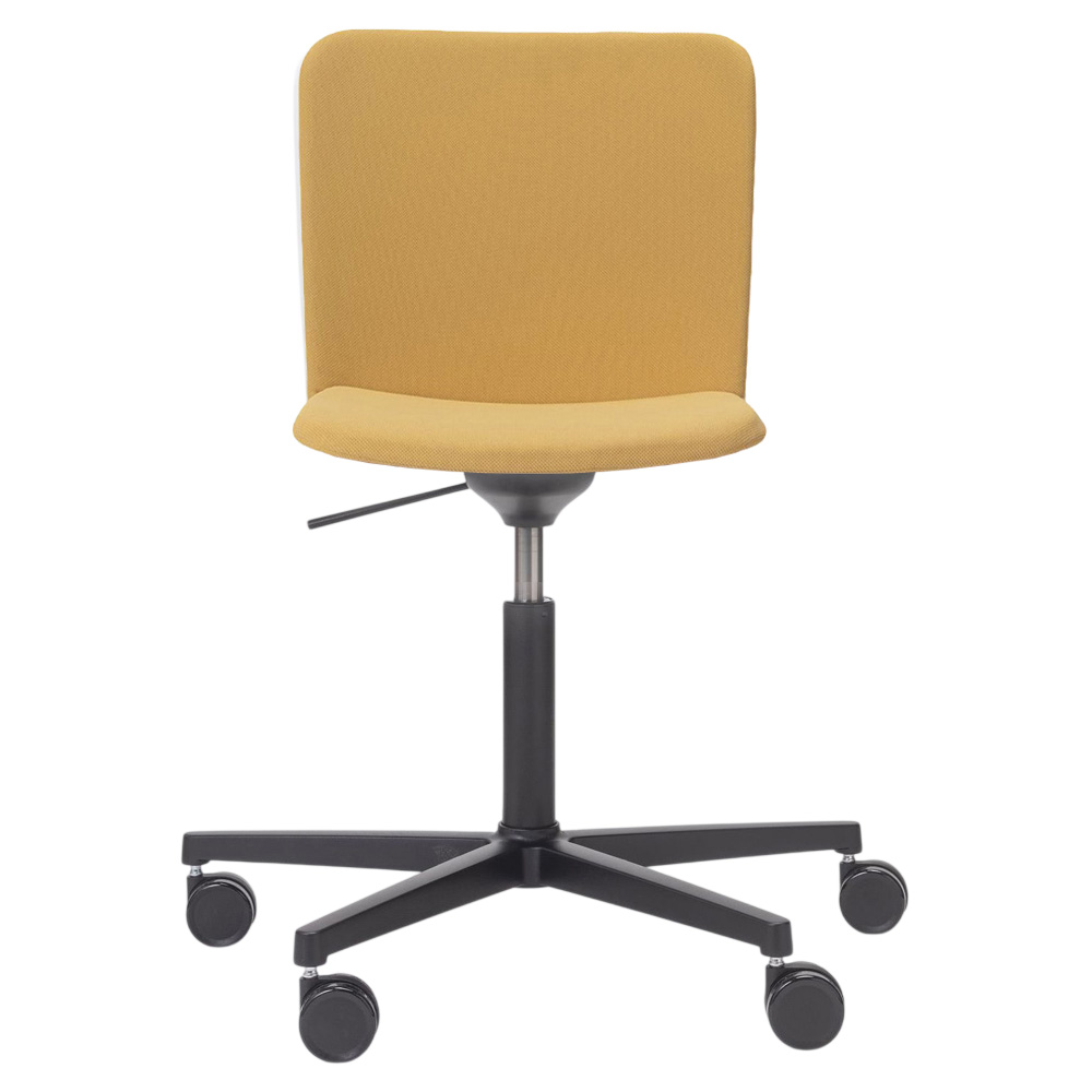 Silla Supra Giratoria Regulable con ruedas tapizada Ondarreta