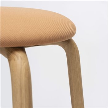 Taburete Tam madera tapizado Ondarreta
