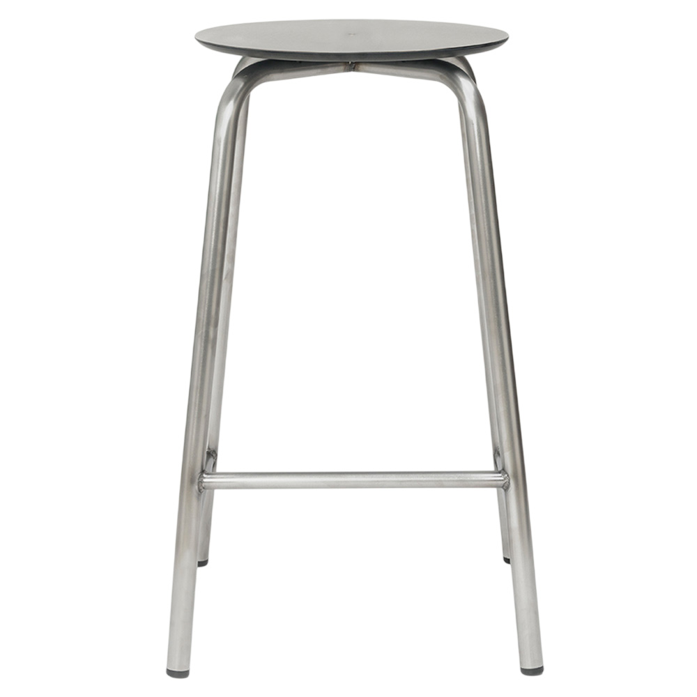 Taburete Tam Inox  H65