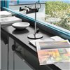 Mini Spider: Negro lacado (RAL 9005)