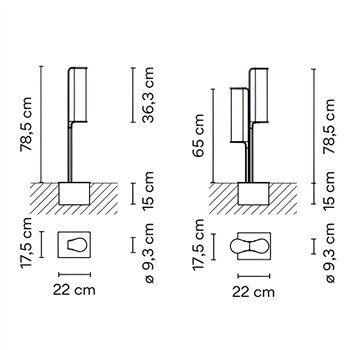 Lámpara Baliza Class outdoor Vibia